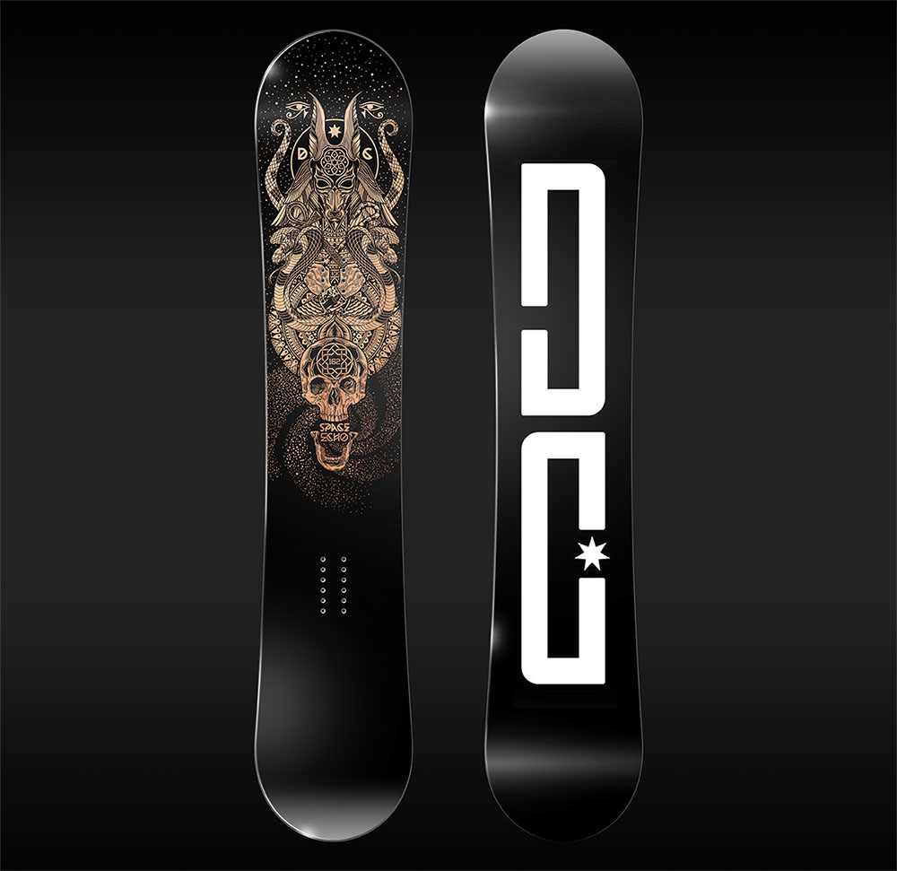 DC Snowboards: Space Echo on Behance