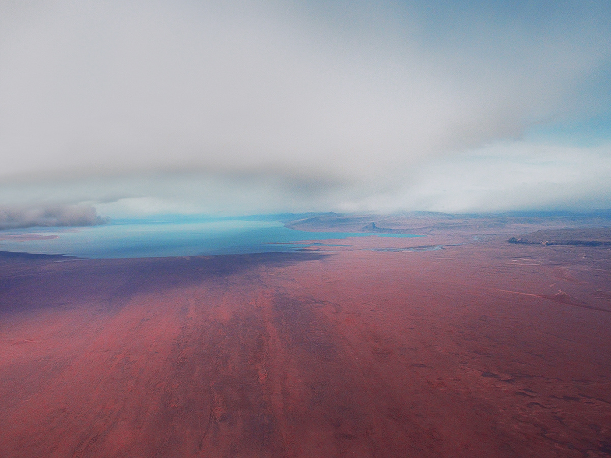 antrisolja Aerial patagonia argentina digital photo Landscape Nature view color