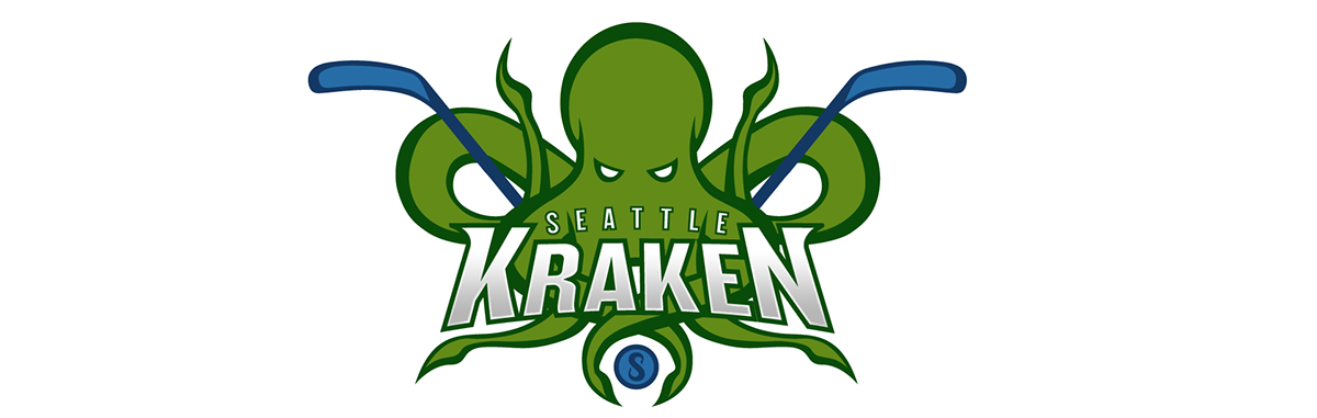 Seattle Kraken Mascot Logo  Seattle sports, Kraken, National hockey league