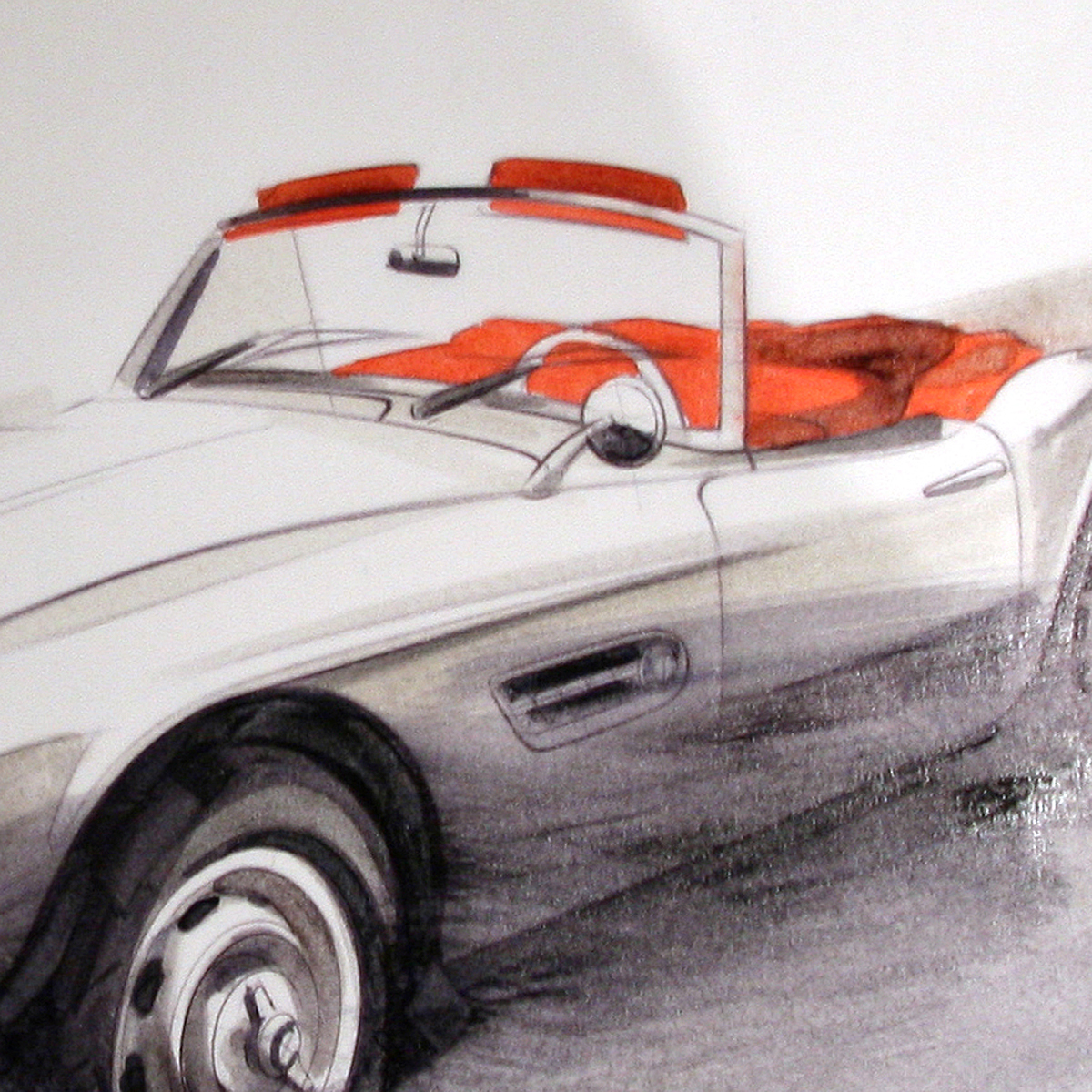 automotive    artwork BMW rendering oldtimer car transportation
