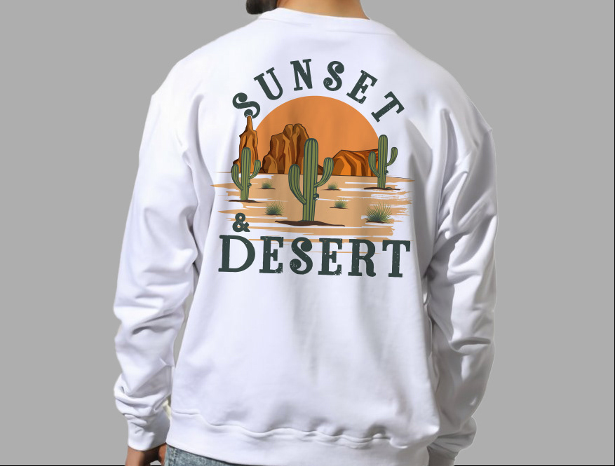 T Shirt t shirt design desert illustrarion cactus Clothing apparel streetwear custom t shirt tsrahima066