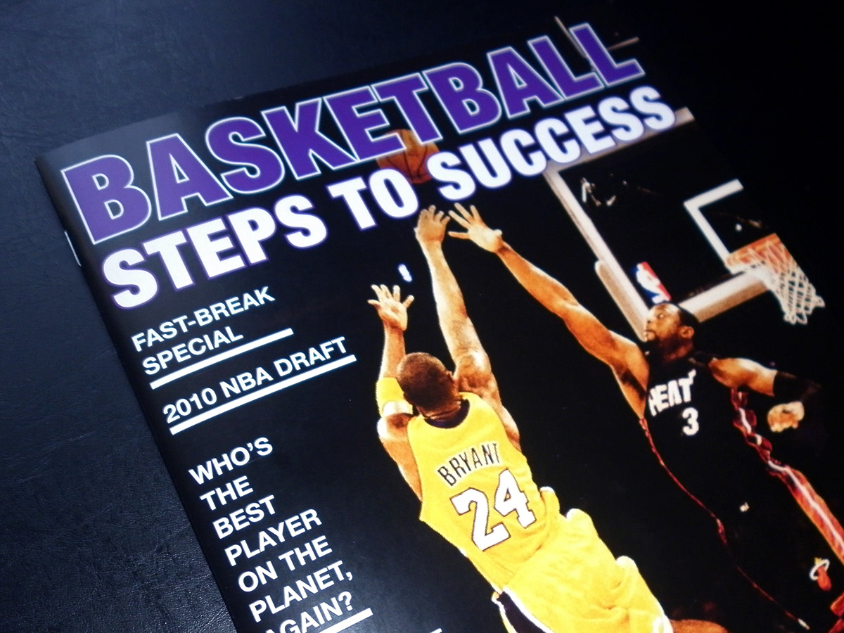 Steps To Success Hal Wissel basketball NBA publication design skills sports instructional series Lakers