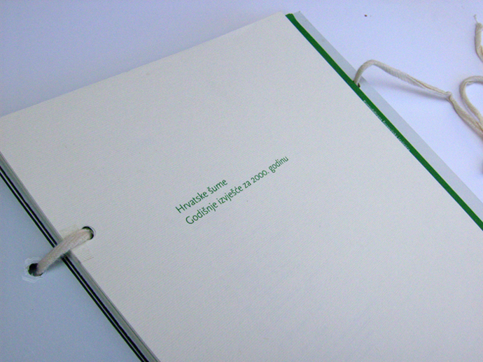 annual report forest green print