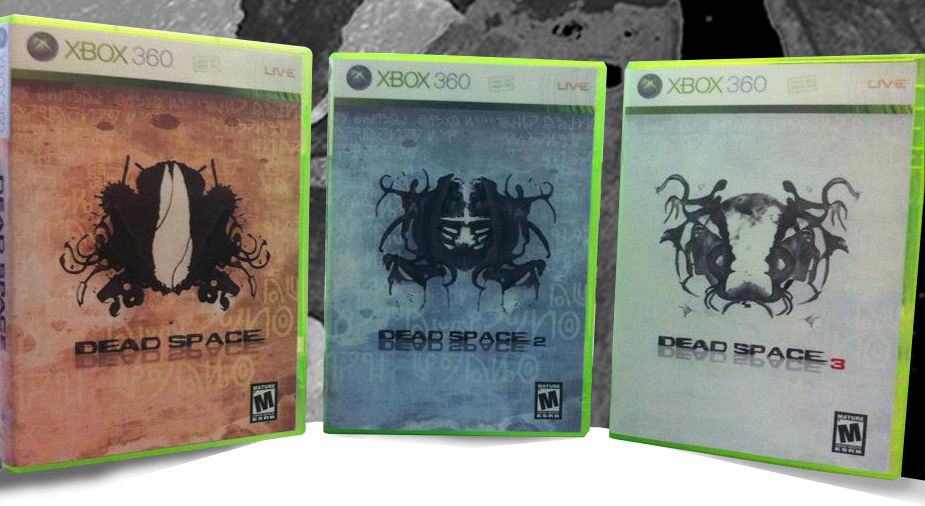 Dead space dead space 3 necromorph  Packaging rorschach game  video game design issac clark