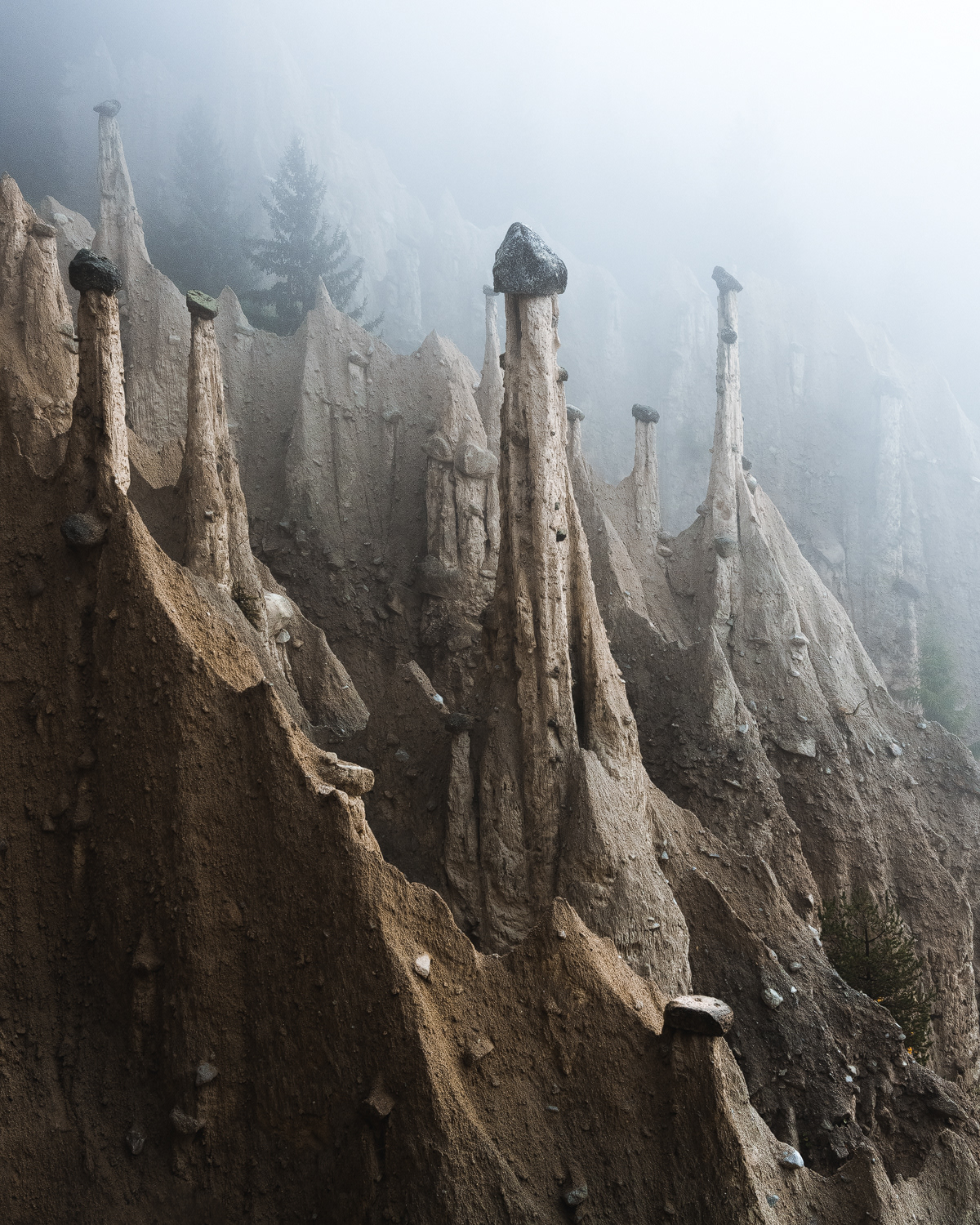 adventure dolomites Europe fog italia Italy mountain Nature Travel
