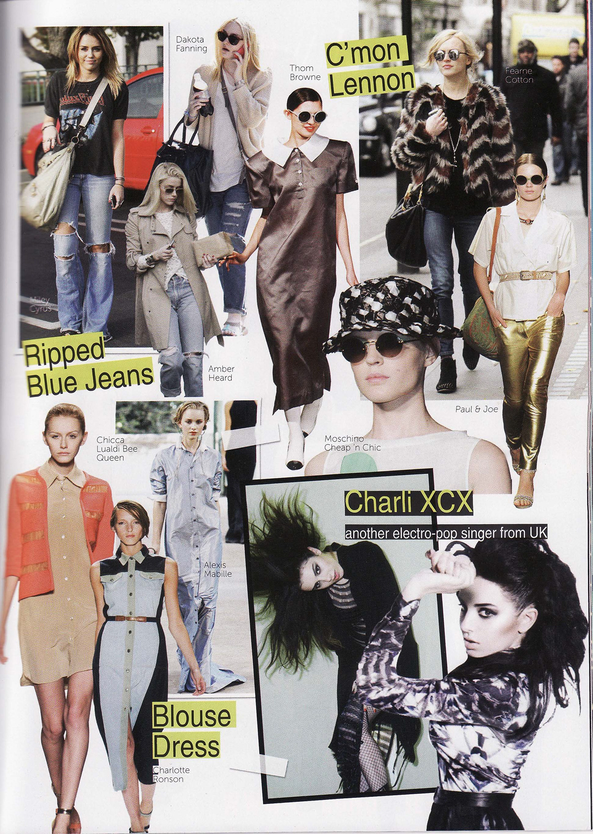 magazine  layout  style  teens  editorial