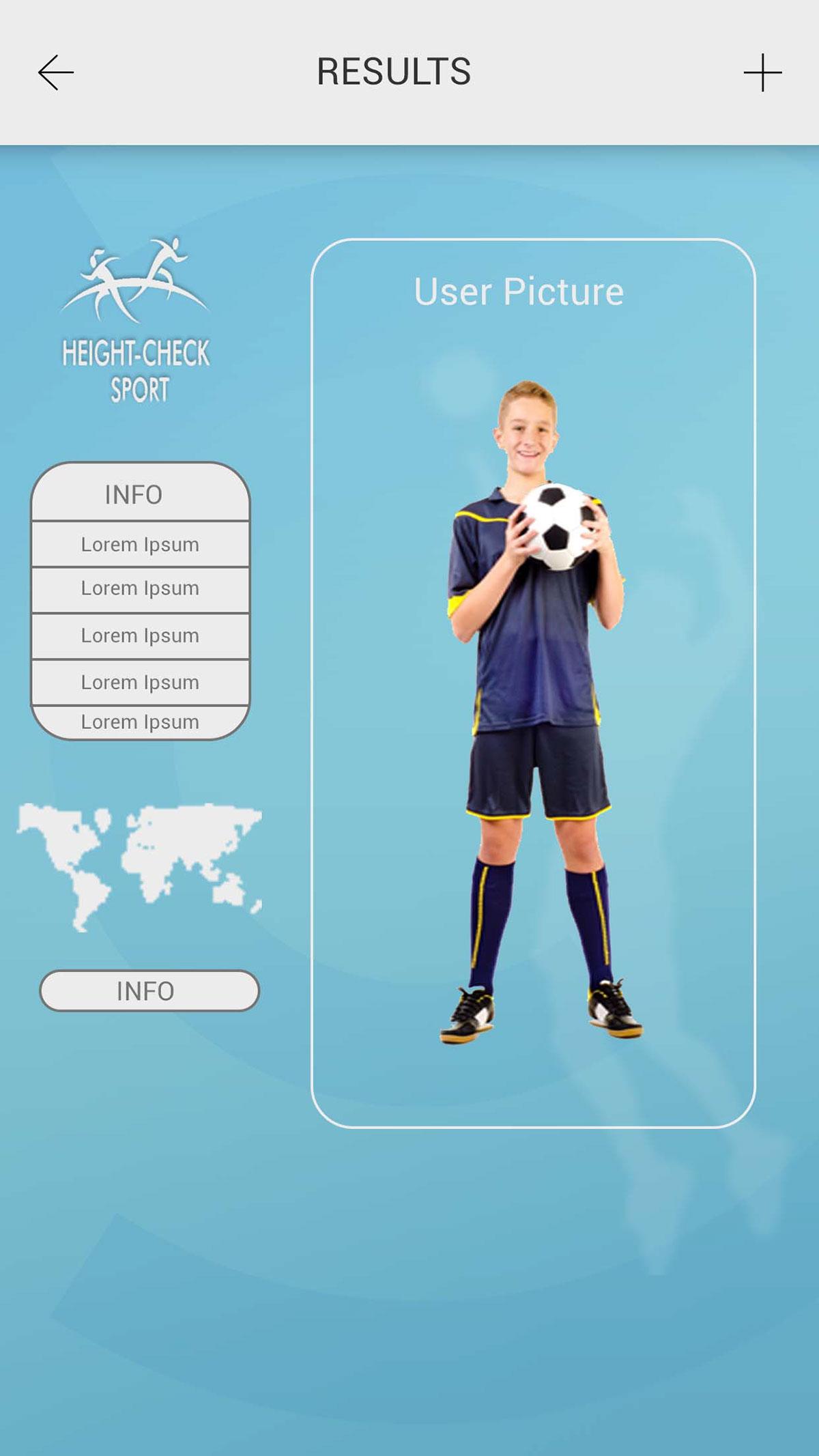 Height Check height measure app sport app