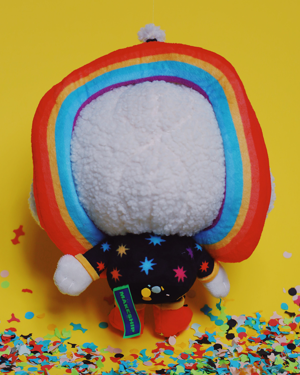 cute kawaii nonbinary plushie pride queer rainbow