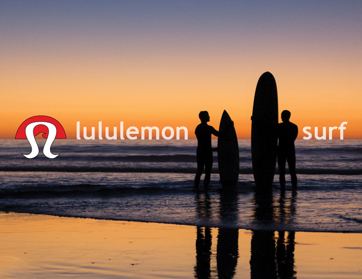Lululemon Surf apparel design surfwear