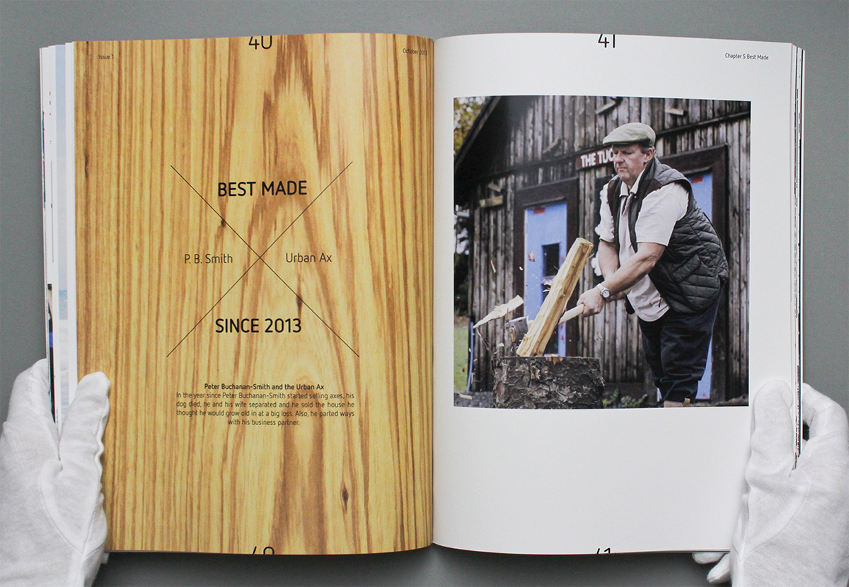 book design Layout magazine binding alto