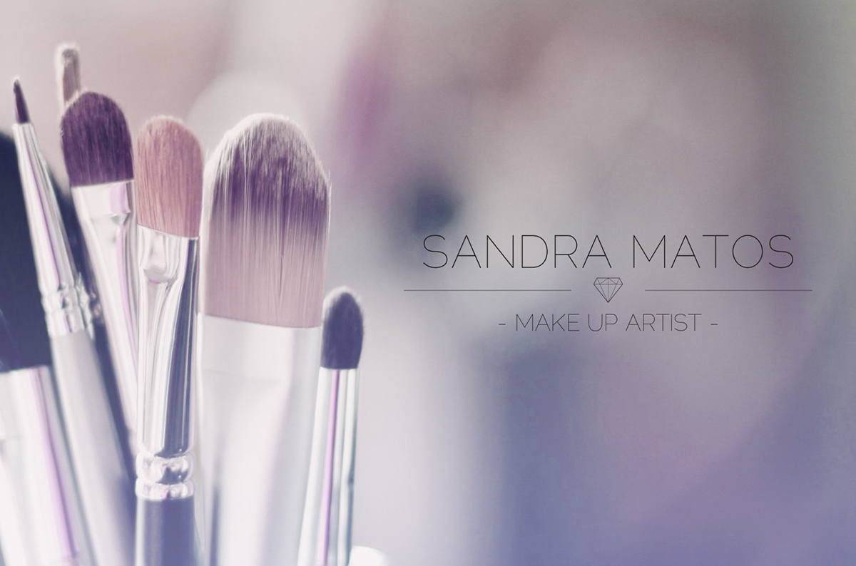SANDRA matos make-up artist re-design logo Portugal