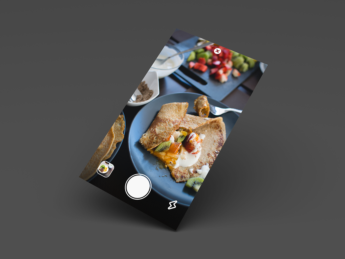 ui design UX design iOS design mobile design Food 