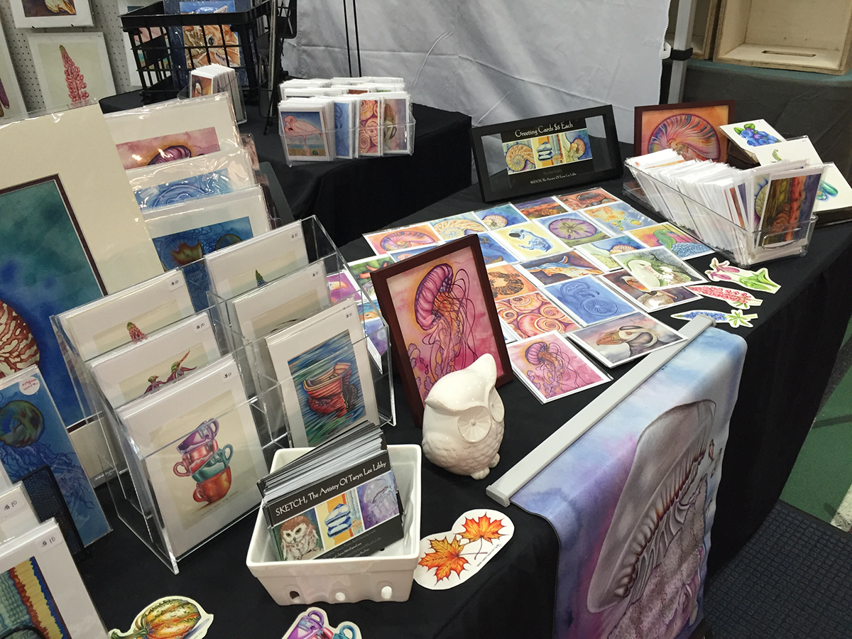 fair art print craft display vendor exhibit