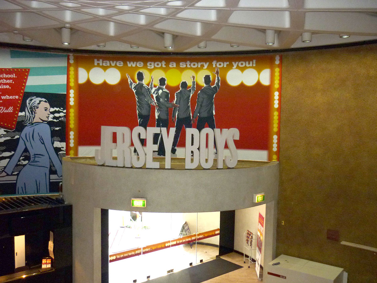 Promotion Theatrical Marketing campaign development jersey boys
