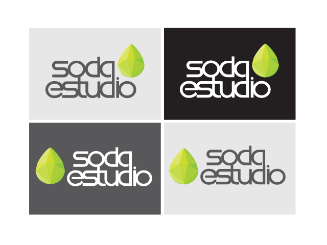 School Project agency Low Poly soda studio estudio drop green