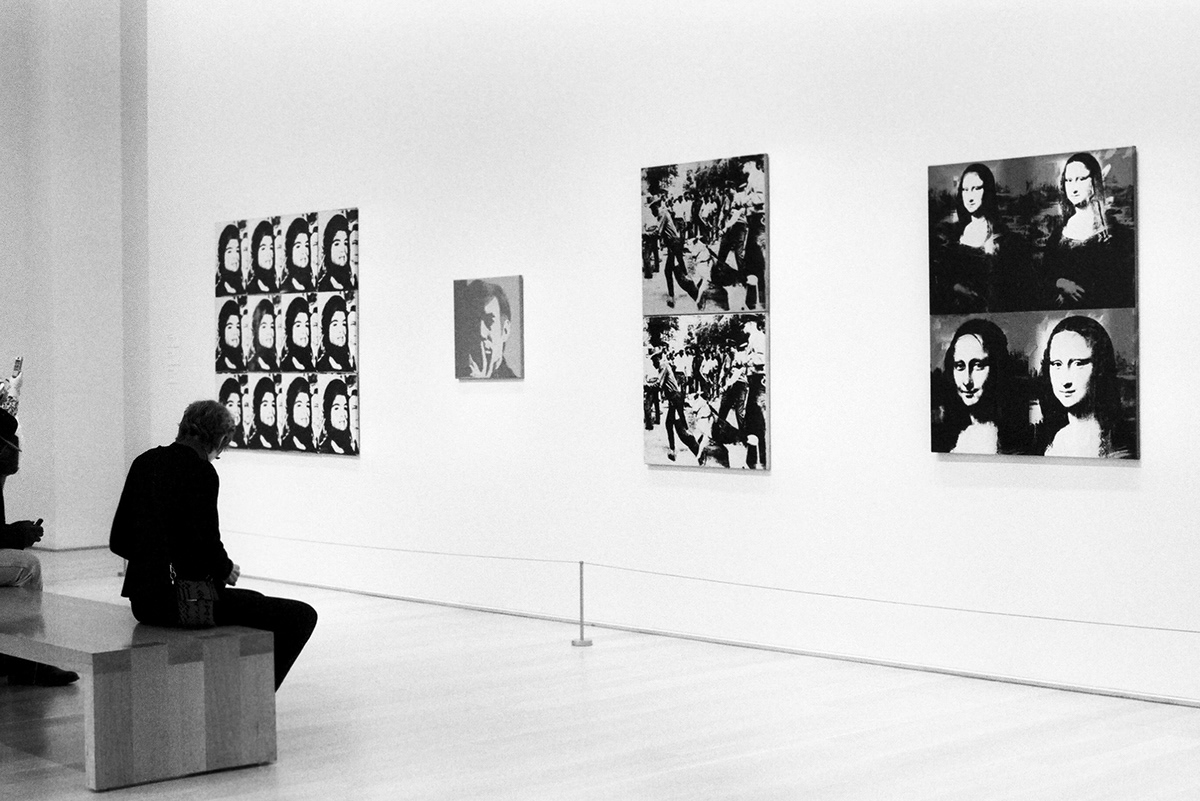film photography black and white chicago BW film ILFORD Photography  Fine Arts  Andy Warhol felix gonzalez-torres portfolio