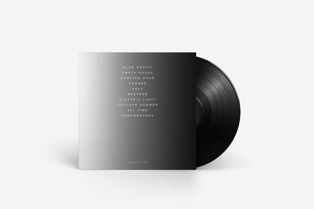 vinyl Album album cover package design  logo Logo Design monochrome black and white minimal Minimalism