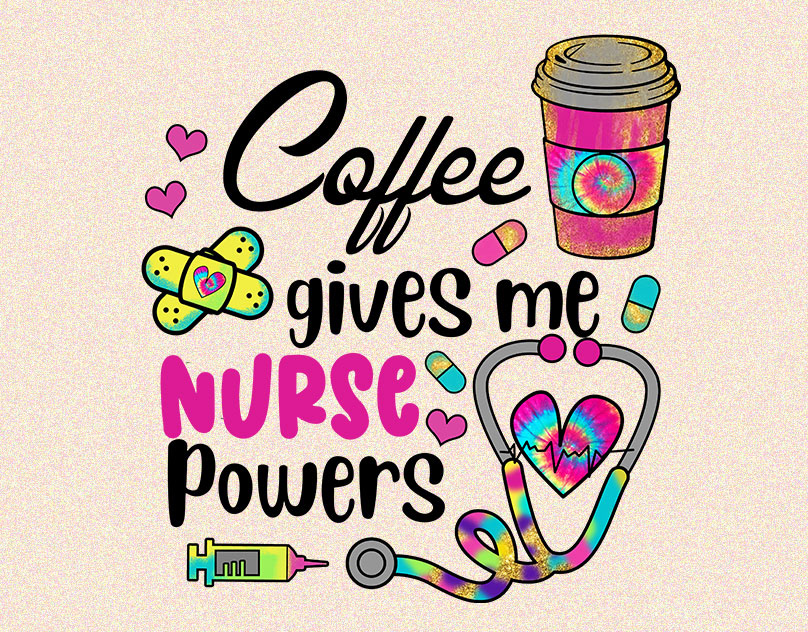Coffee nurse nurse gift nurse png
