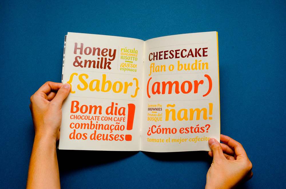 Booklet cafecito Typeface type letras letters yani arabena guille vizzari CDT uba fadu tipografia