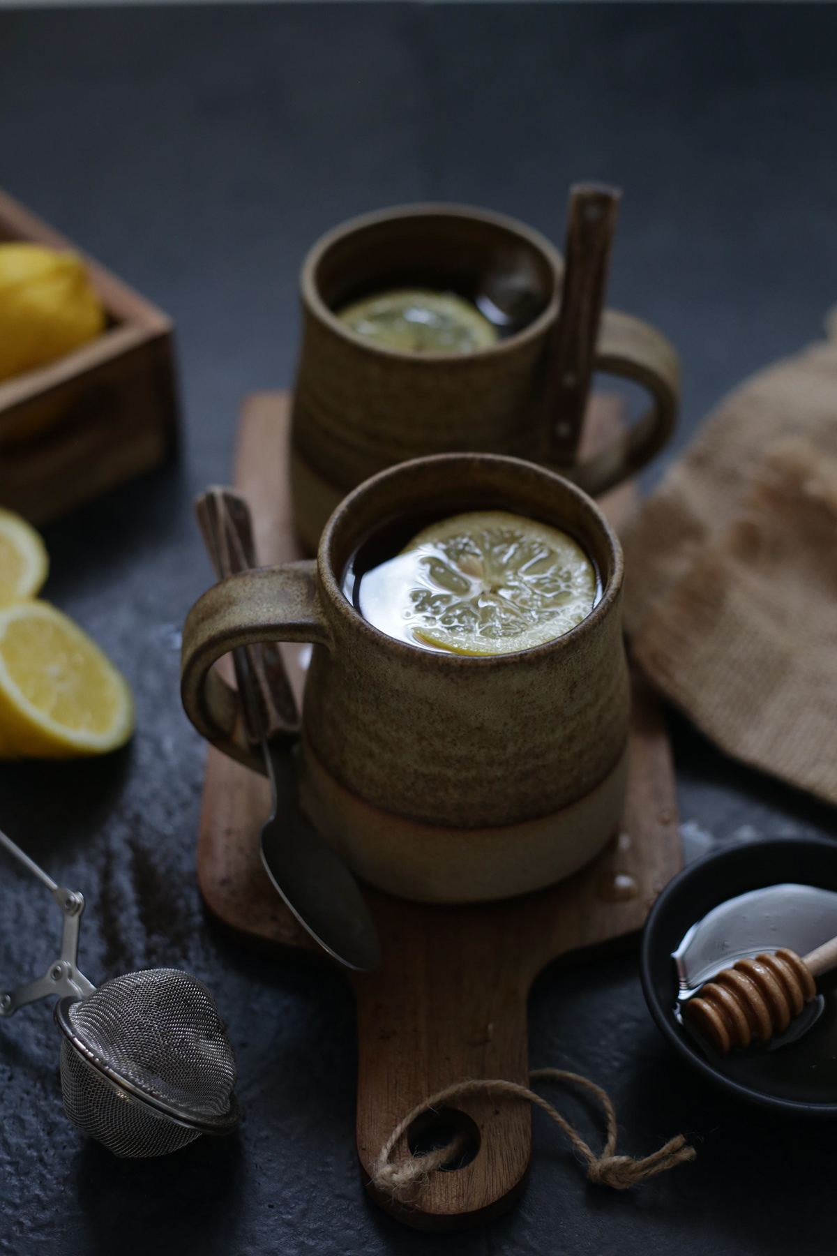 food photography lemon tea Photography  Still Photography Tea Lemon