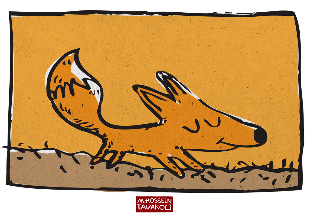 mohammad Hossein tavakoli FOX محمدحسین توکلی روباه تصویرسازی