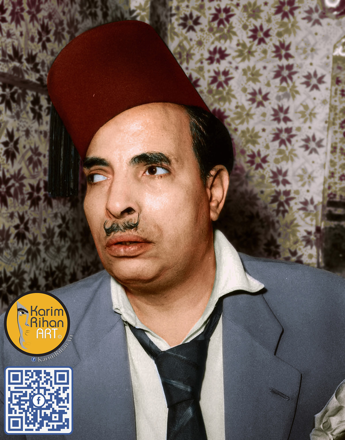 Naguib el-Rihani colorizing karim rihan  classics Mary Mounib ماري منيب الخواجه بيجو الدكتور شديد asmahan أسمهان