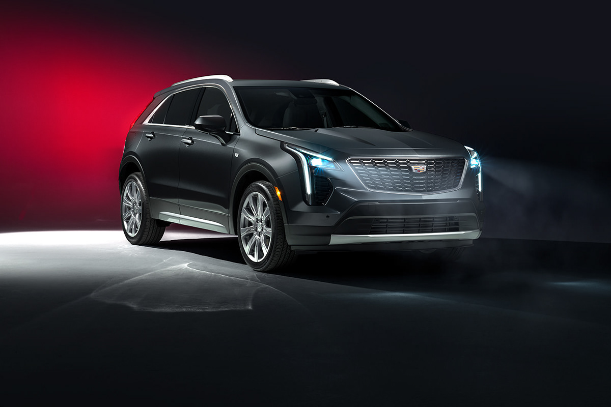 cadillac Cadillac XT4 Automotive Photography Studio Photography light painting automotive  