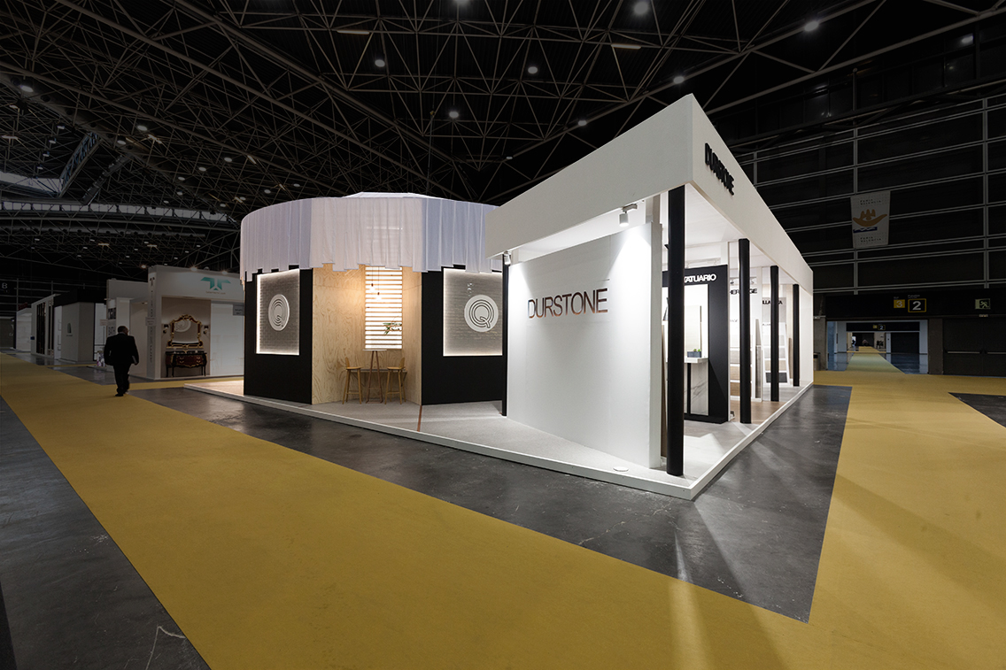 Stand design Fair Exhibition  ceramic Cevisama Interior architecture decoration Space 