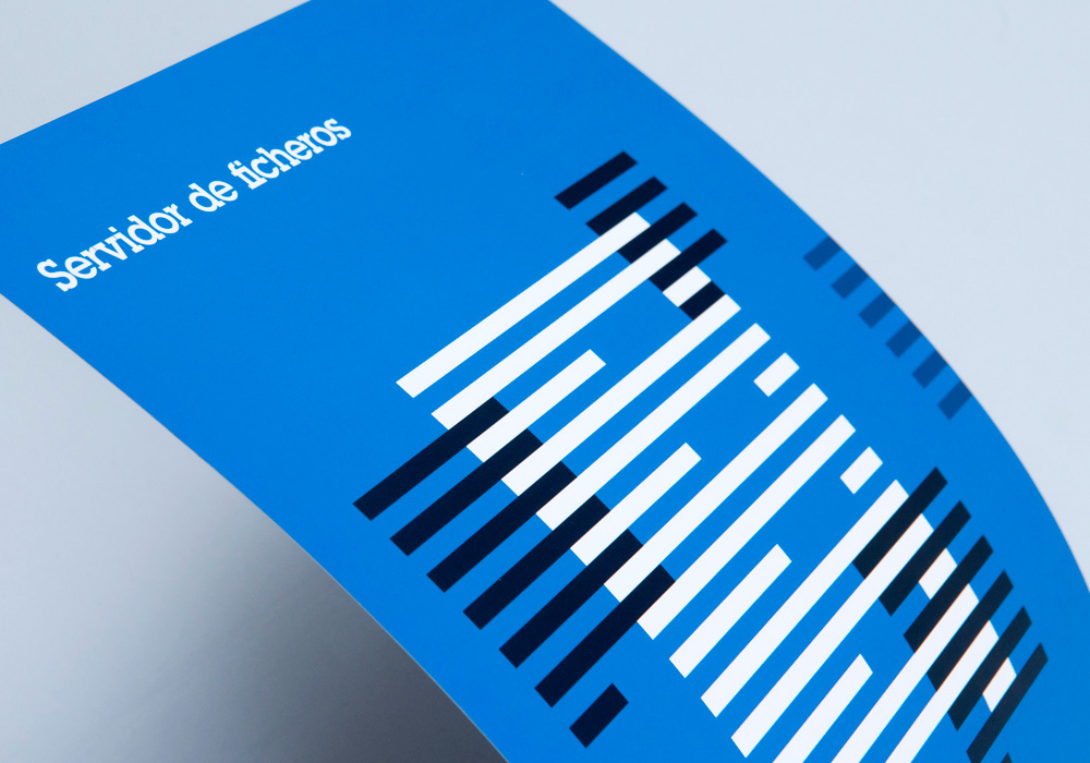 Technology Logotype folder Servers hardware josef albers minimalist bauhaus lines business card stationary