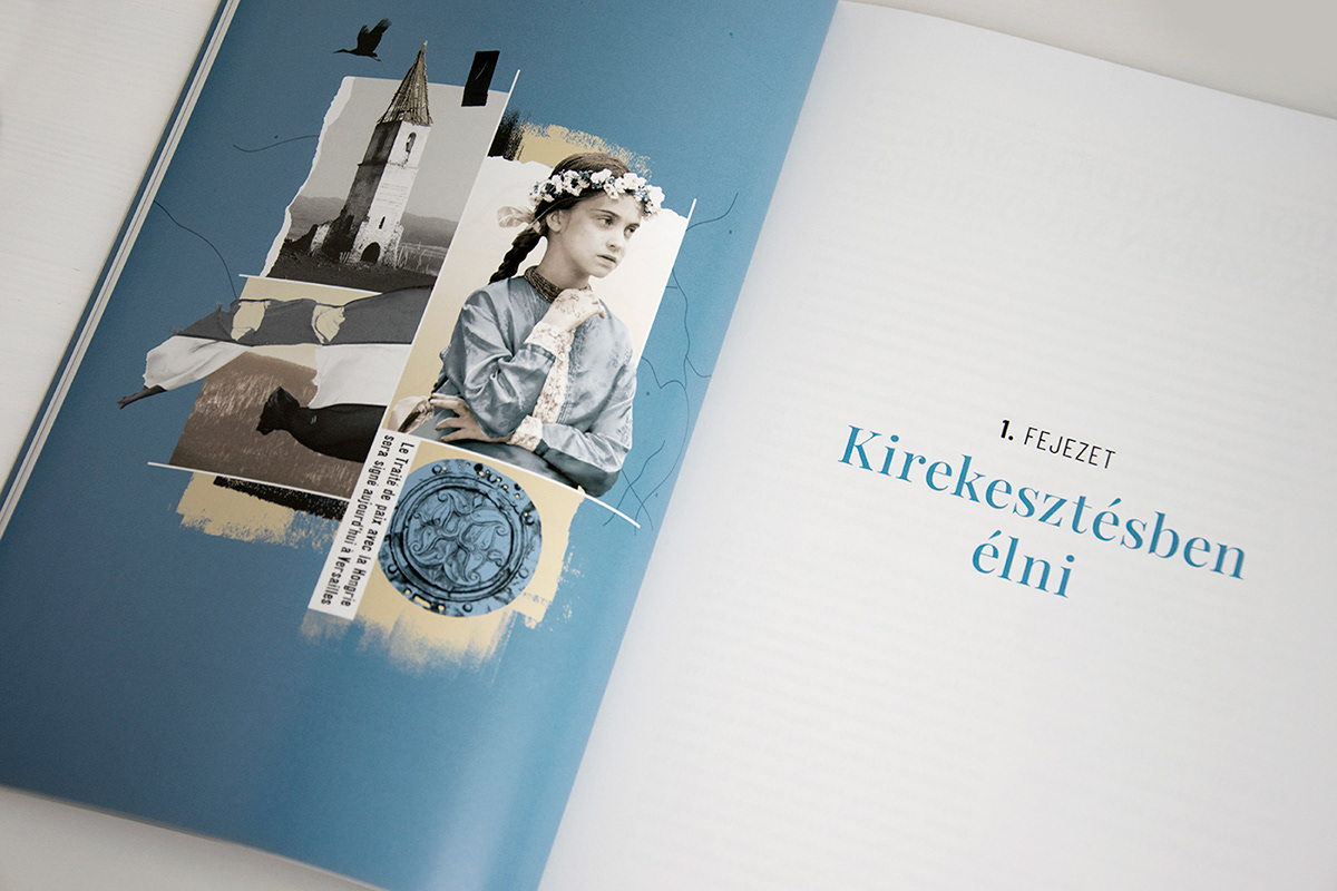 book cover design design history hungary Layout magyarország montage print typography  