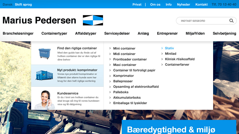 Marius  Pedersen Webdesign app  morten lybech corporate