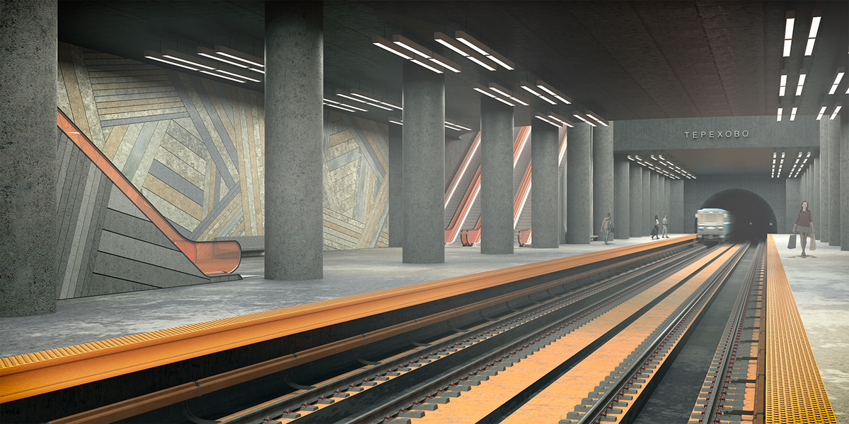 #metro #terehovo #architecture # subway #underground  #competition