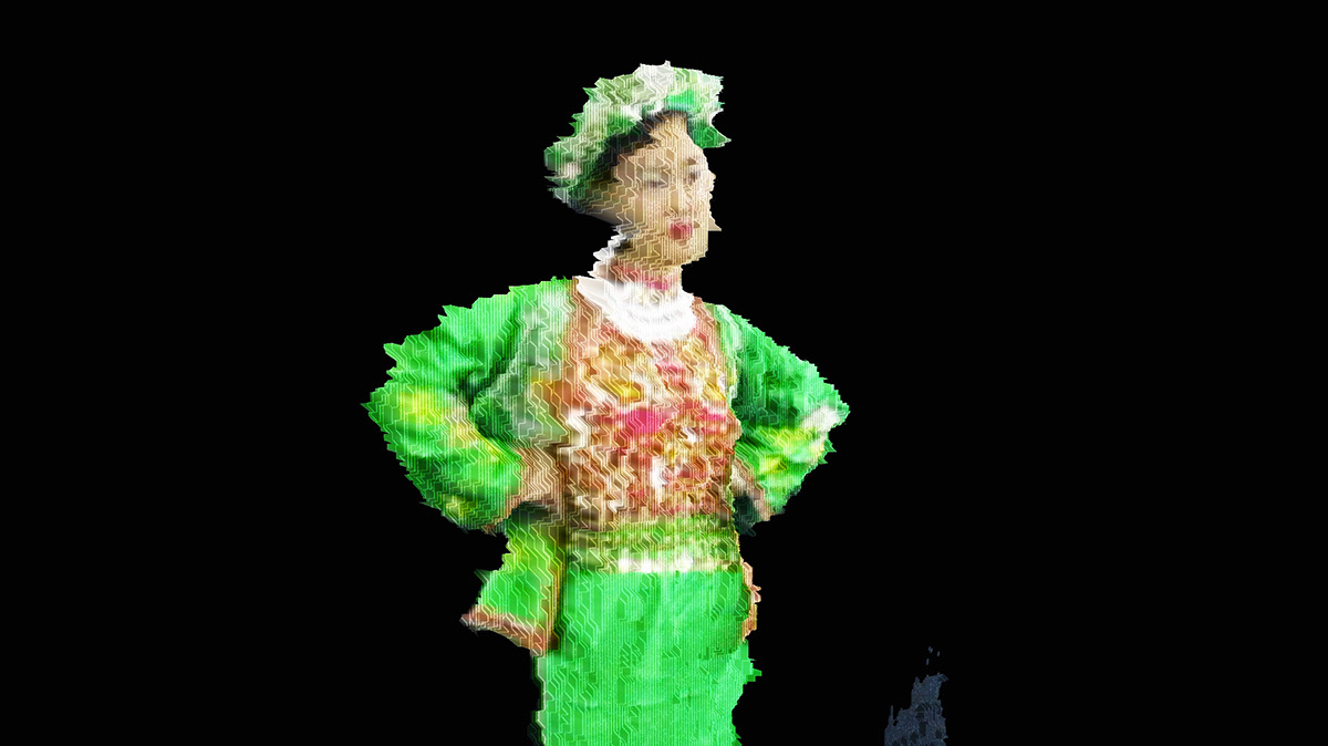 hau dong ancient culture vietnam DANCE   3d scan kinect interactive new media tung crazymonkey Tung Monkey  tung khi 