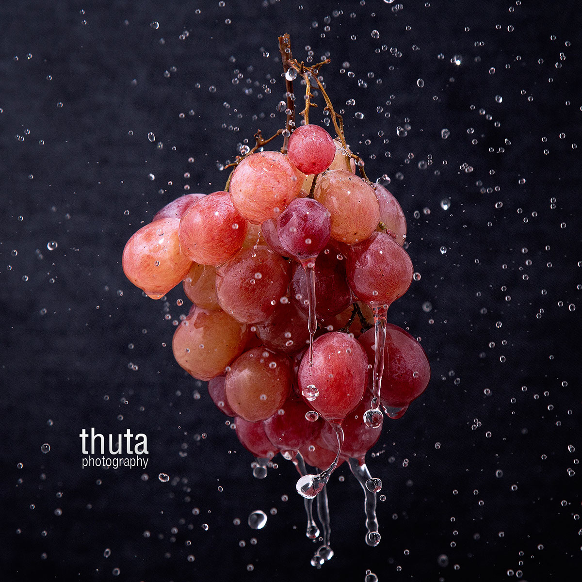 grapes water Fruit splash
