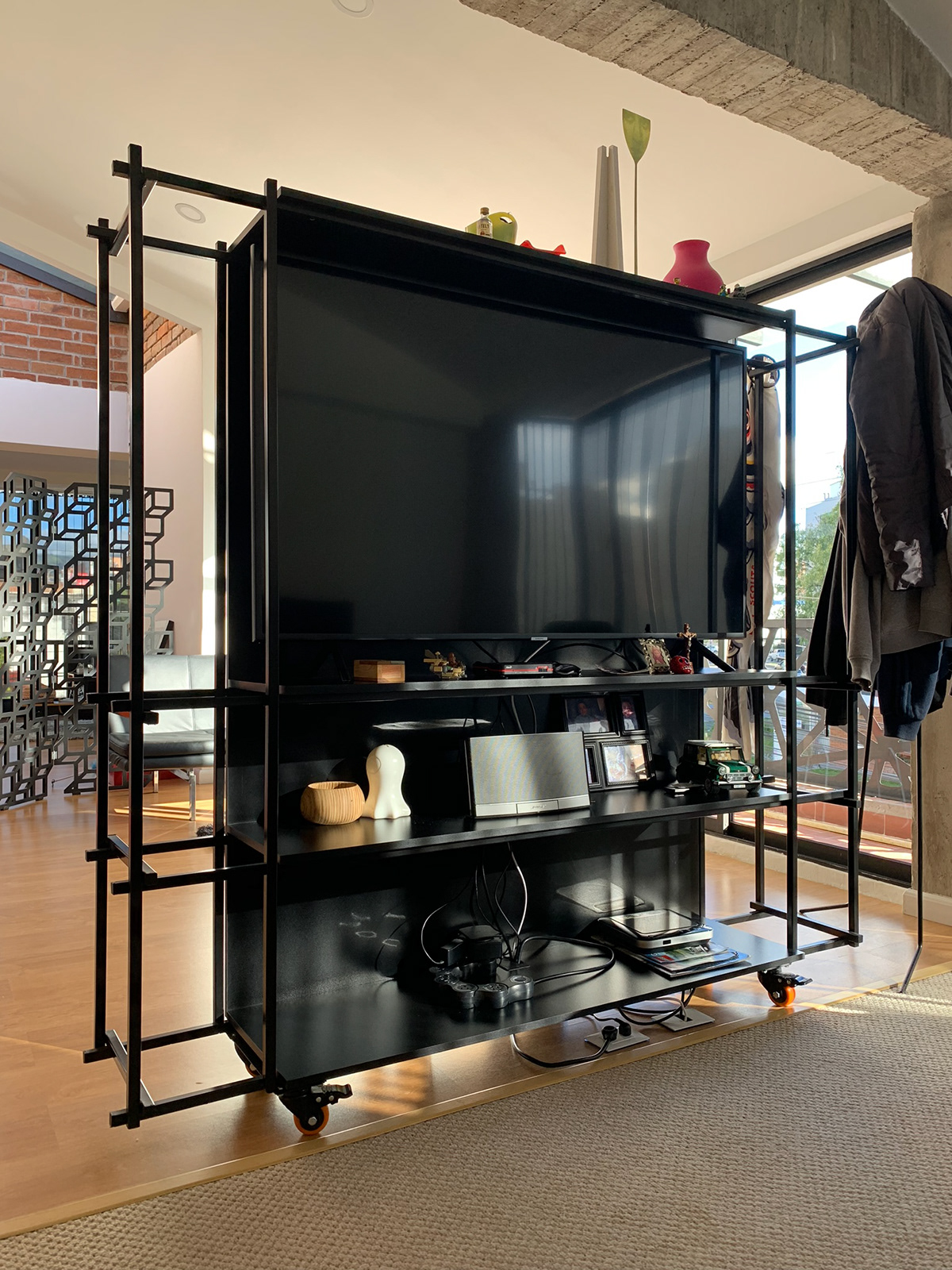 TV Stand Room Divider furniture design  Home Furniture product design  furniture