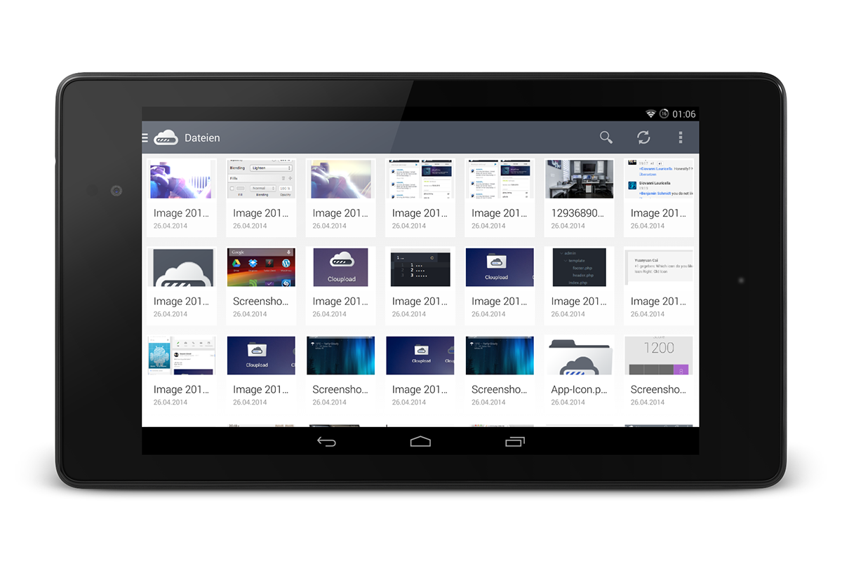 cloudapp android Client Cloupload