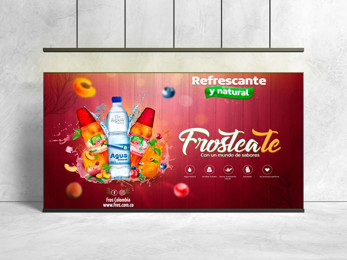 Advertising  Agua Mineral beverage brand identity colombia Logo Design marketing   Packaging product design  Social media post