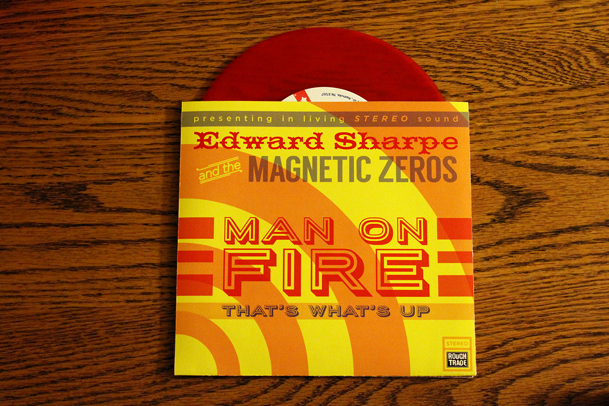 edward sharpe magnetic zeros Packaging Retro record Album vintage
