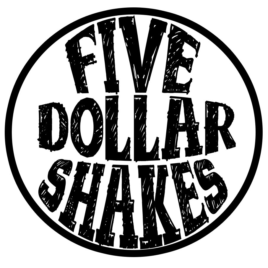 five dollar shakes graphics band artist brighton new logo
