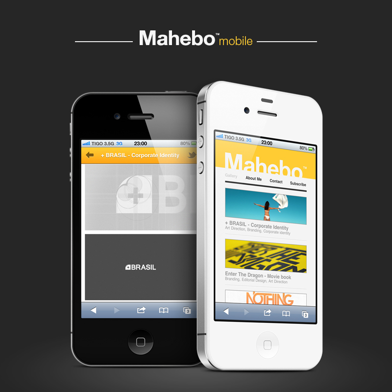 mahebo Mauro Hernandez medellin colombia minimal clear light portfolio prosite prokect iphone app mobile Web ipod twitter