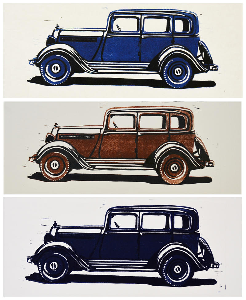 Plymouth  automotive  Reduction Print