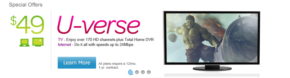 AT&T att U-VERSE tv Internet ecom Ecommerce product device IPTV rethink possible
