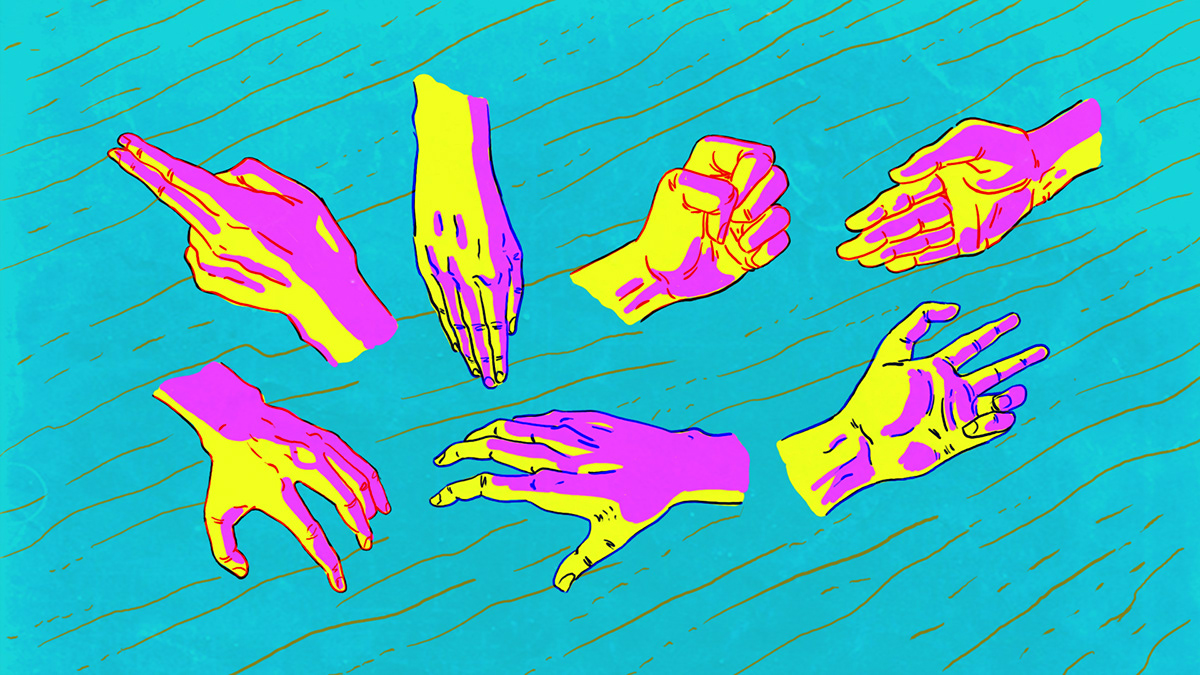 hands colors Manos colores fingers dedos