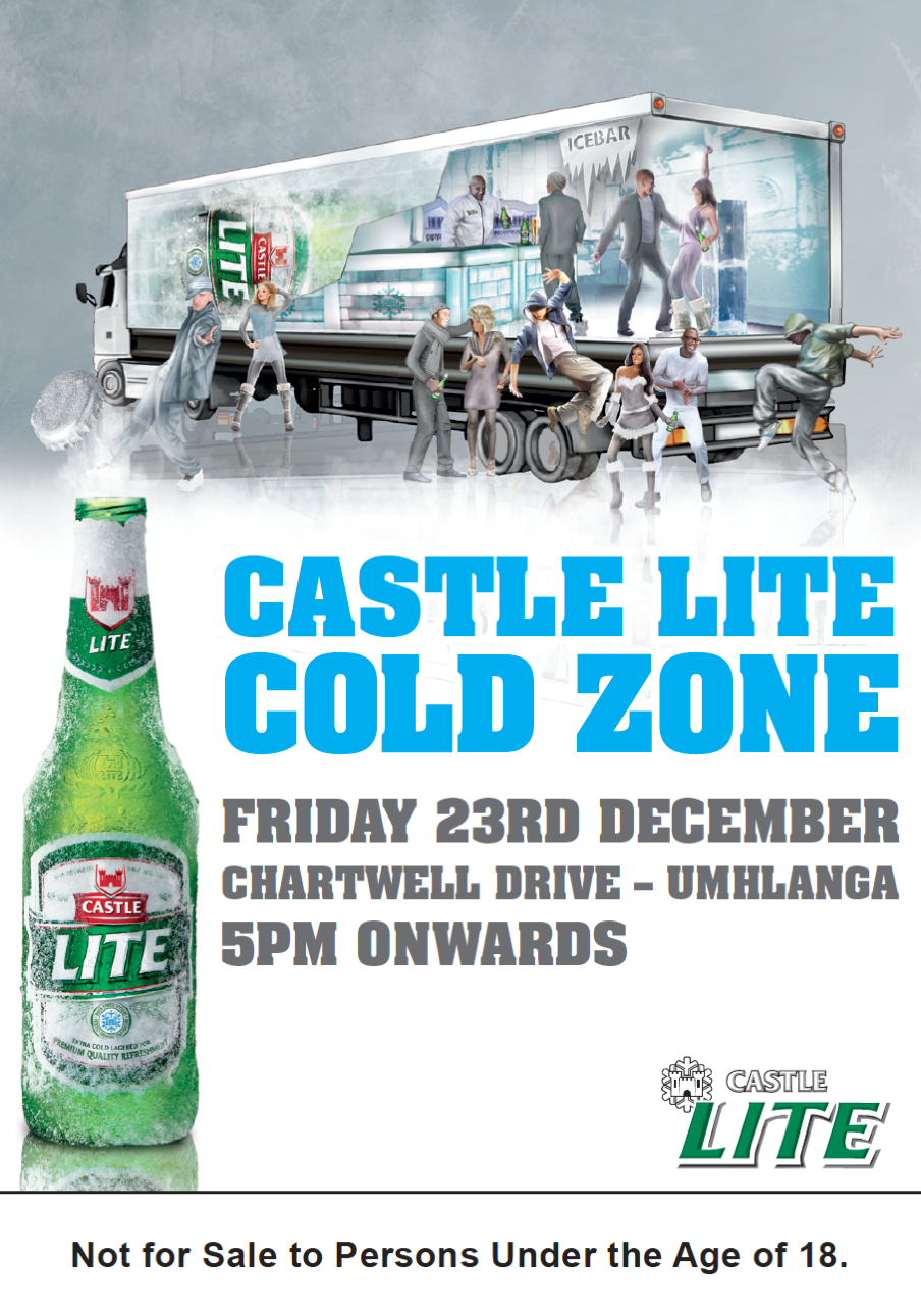 Layout posters flyers campaigns Castle Lite