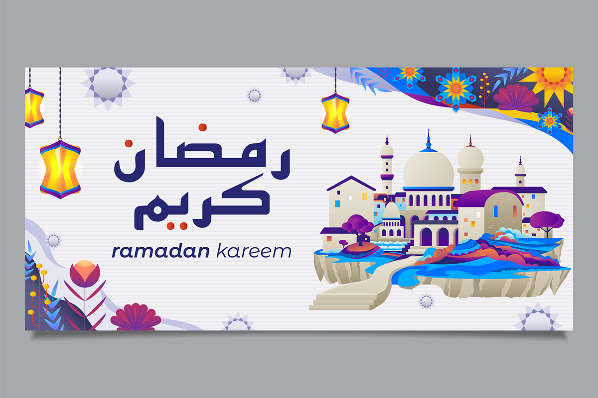 islamic design islamic art muslim ramadan Eid Mubarak Social media post adobe illustrator jumma mubarak Isra and Mi'raj