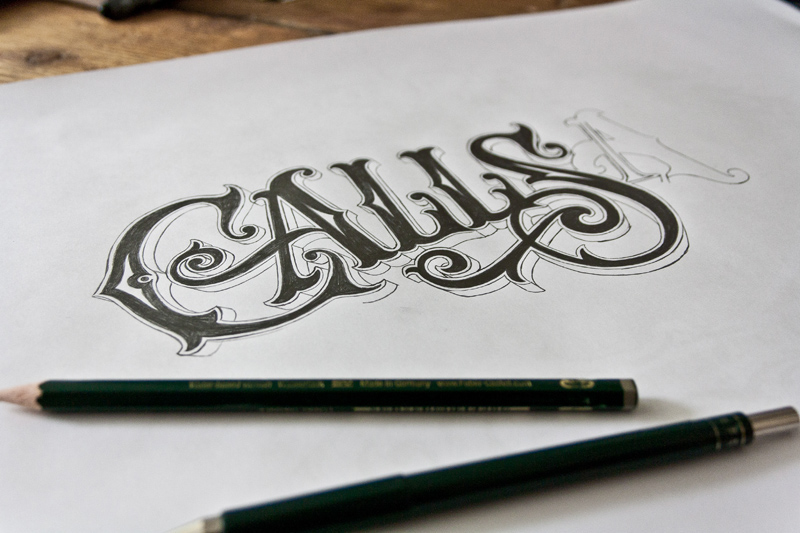 HAND LETTERING lettering vintage craft handcrafted Pencil drawing typo ornament grafik detail