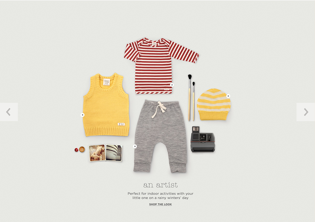 Nature Baby natural organic baby Clothing Responsive e-commerce E COMMERCE Ecommerce