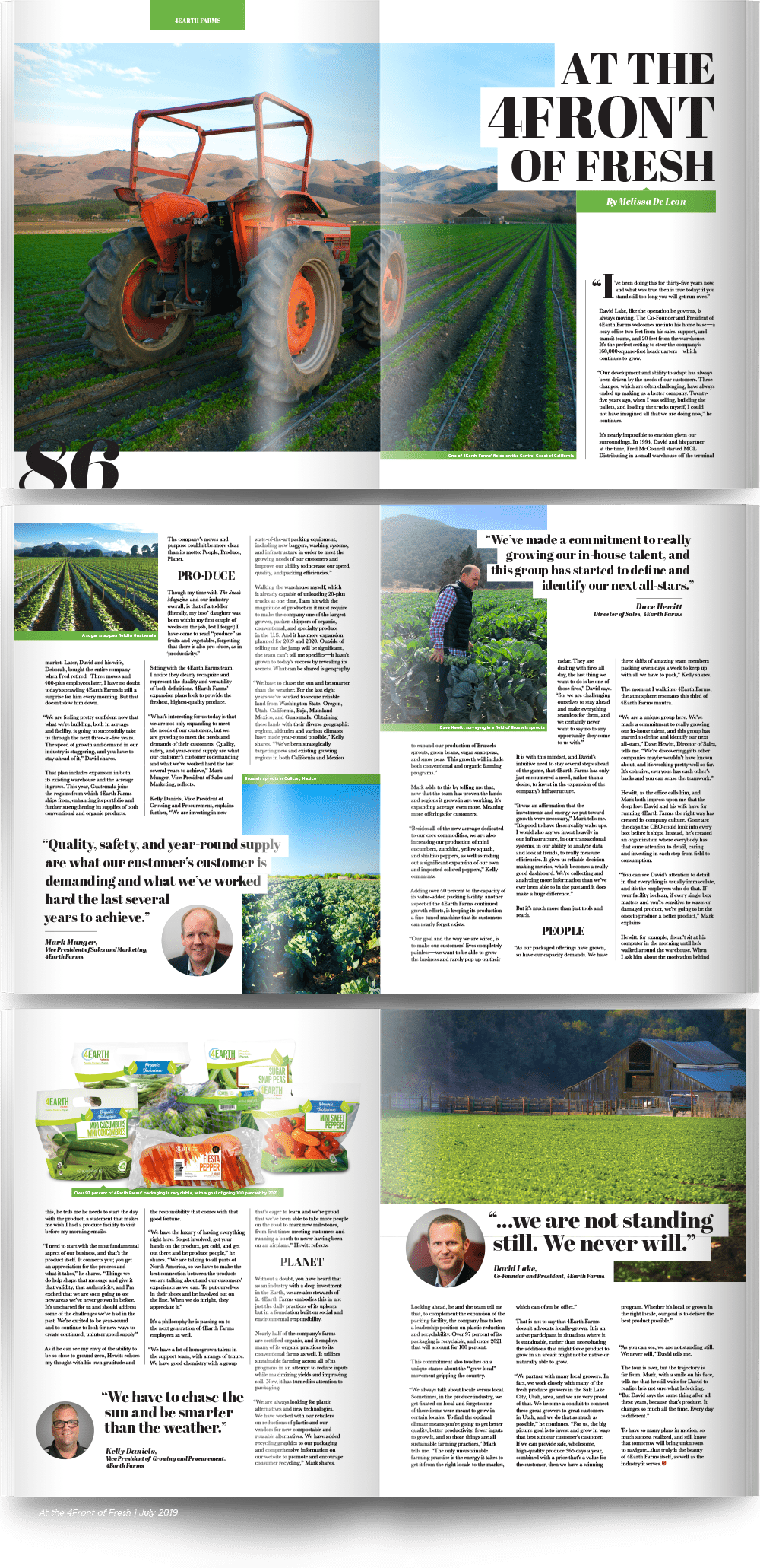 magazine Layout editorial design  produce industry business to business art direction 