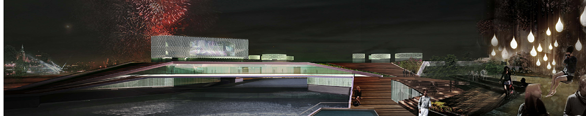 arquitecture  river  sevilla  future  competition  concurso  Arquitectura  proyecto  diseño