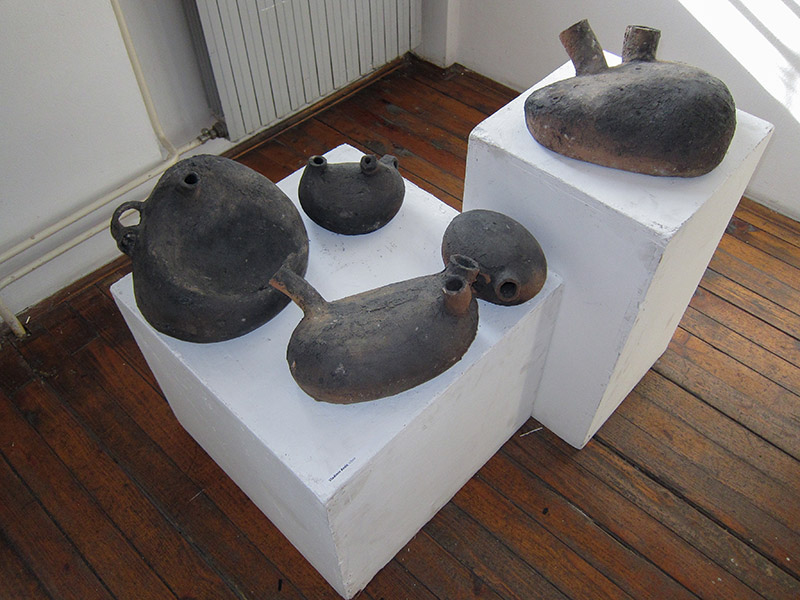 ceramics  sculpture Zlakusa Serbia Exhibition  fire